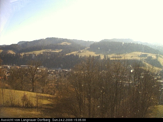 Webcam-Bild: Aussicht vom Dorfberg in Langnau 20080224-150500