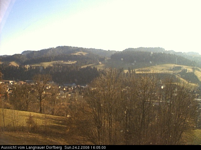 Webcam-Bild: Aussicht vom Dorfberg in Langnau 20080224-160500