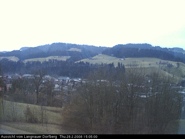 Webcam-Bild: Aussicht vom Dorfberg in Langnau 20080228-150500