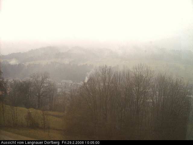 Webcam-Bild: Aussicht vom Dorfberg in Langnau 20080229-100500
