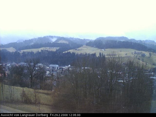 Webcam-Bild: Aussicht vom Dorfberg in Langnau 20080229-120500