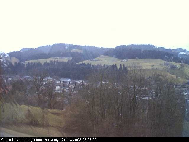Webcam-Bild: Aussicht vom Dorfberg in Langnau 20080301-080500