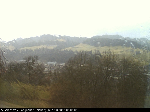 Webcam-Bild: Aussicht vom Dorfberg in Langnau 20080302-080500