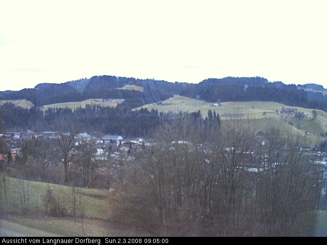 Webcam-Bild: Aussicht vom Dorfberg in Langnau 20080302-090500