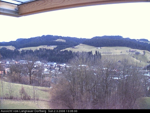 Webcam-Bild: Aussicht vom Dorfberg in Langnau 20080302-100500