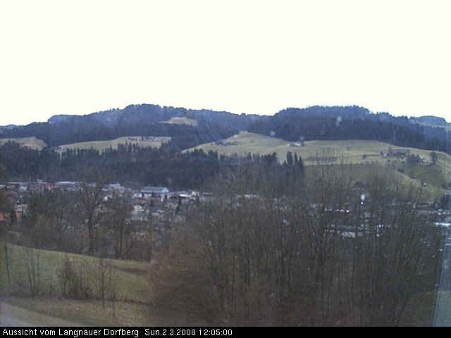 Webcam-Bild: Aussicht vom Dorfberg in Langnau 20080302-120500