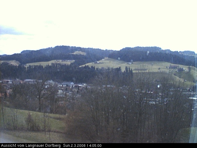 Webcam-Bild: Aussicht vom Dorfberg in Langnau 20080302-140500