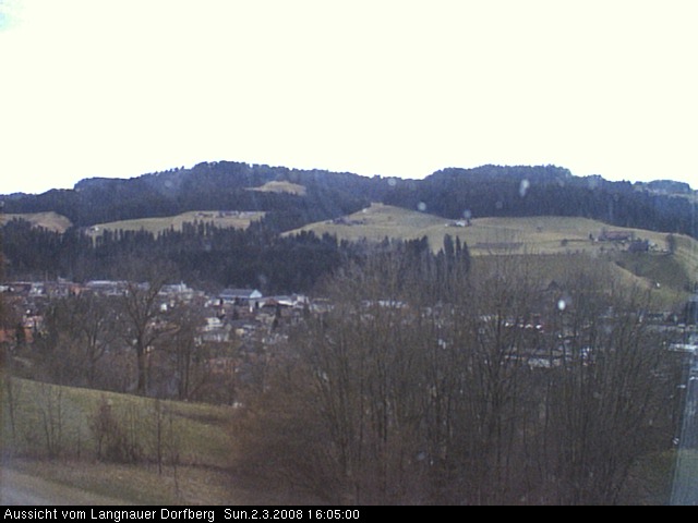 Webcam-Bild: Aussicht vom Dorfberg in Langnau 20080302-160500