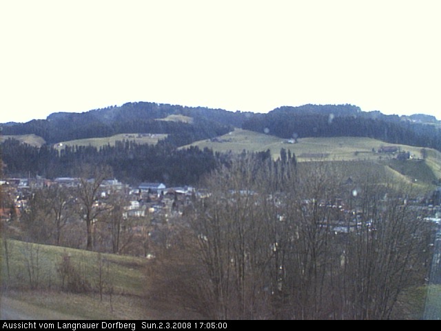 Webcam-Bild: Aussicht vom Dorfberg in Langnau 20080302-170500