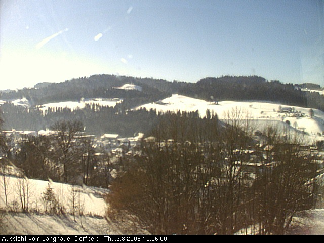 Webcam-Bild: Aussicht vom Dorfberg in Langnau 20080306-100500
