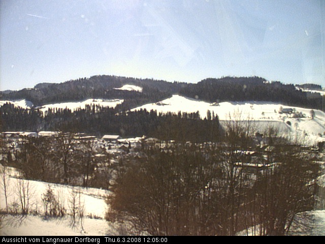 Webcam-Bild: Aussicht vom Dorfberg in Langnau 20080306-120500