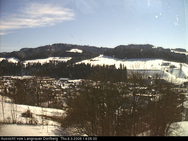 Webcam-Bild: Aussicht vom Dorfberg in Langnau 20080306-140500
