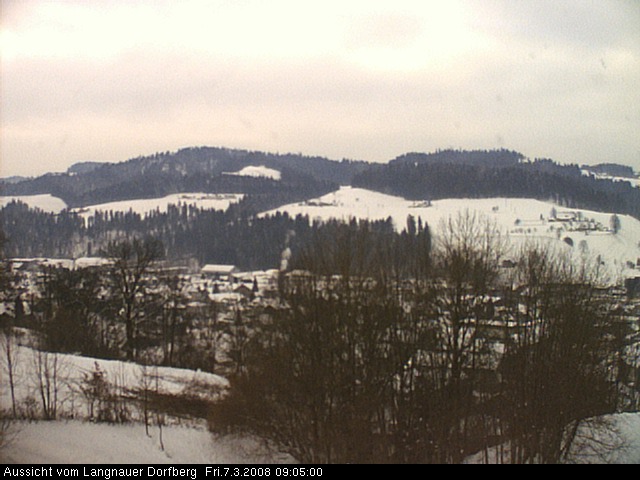 Webcam-Bild: Aussicht vom Dorfberg in Langnau 20080307-090500