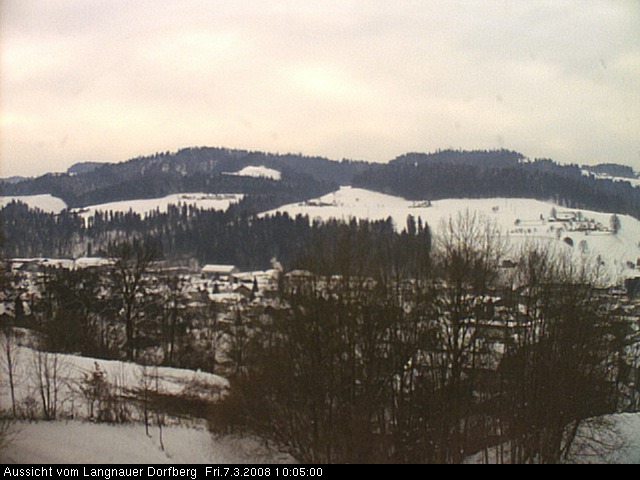 Webcam-Bild: Aussicht vom Dorfberg in Langnau 20080307-100500