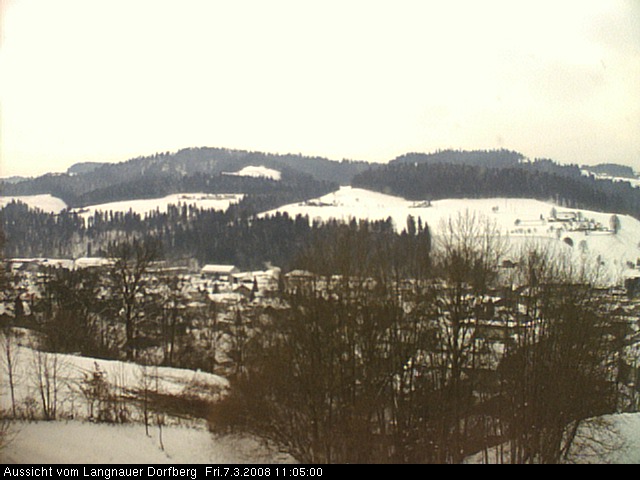 Webcam-Bild: Aussicht vom Dorfberg in Langnau 20080307-110500