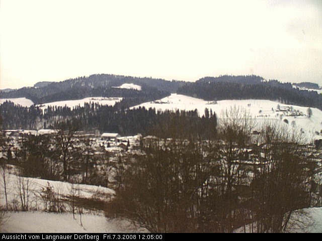Webcam-Bild: Aussicht vom Dorfberg in Langnau 20080307-120500