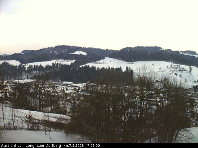 Webcam-Bild: Aussicht vom Dorfberg in Langnau 20080307-170500