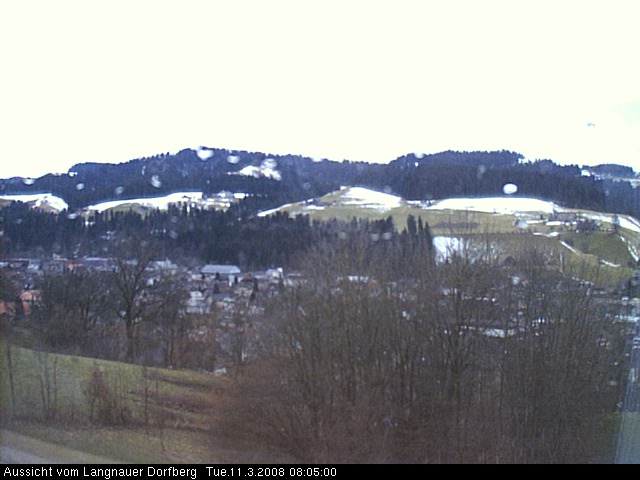 Webcam-Bild: Aussicht vom Dorfberg in Langnau 20080311-080500