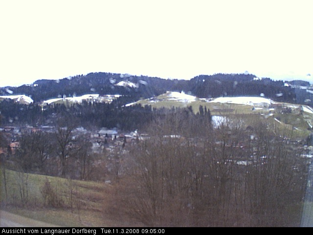 Webcam-Bild: Aussicht vom Dorfberg in Langnau 20080311-090500