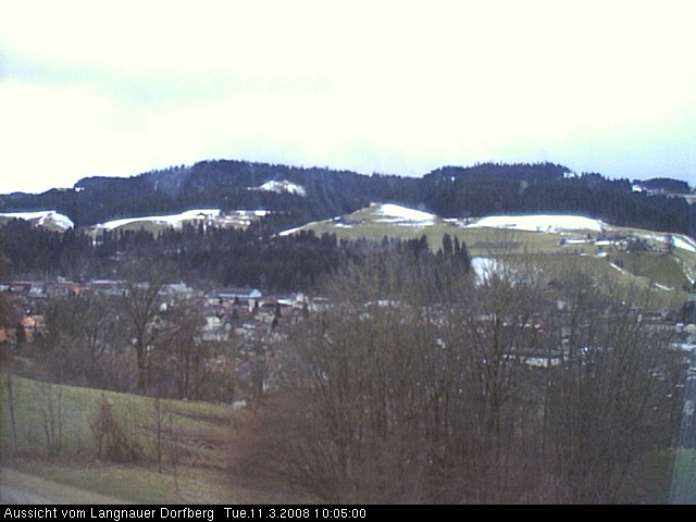 Webcam-Bild: Aussicht vom Dorfberg in Langnau 20080311-100500