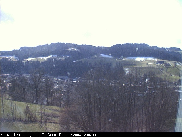Webcam-Bild: Aussicht vom Dorfberg in Langnau 20080311-120500