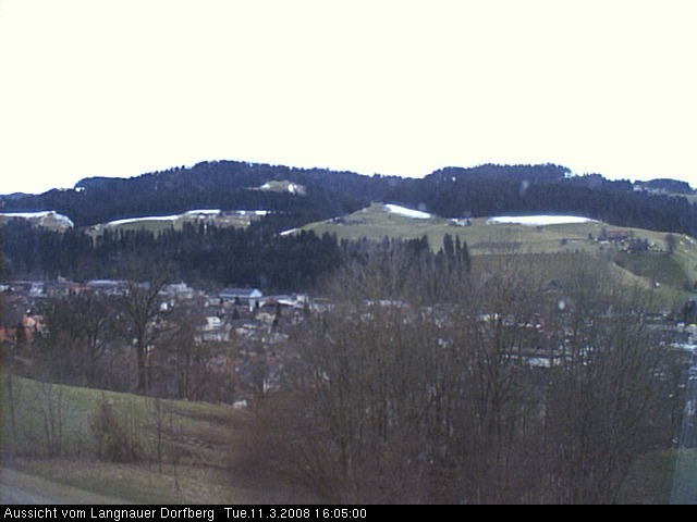Webcam-Bild: Aussicht vom Dorfberg in Langnau 20080311-160500
