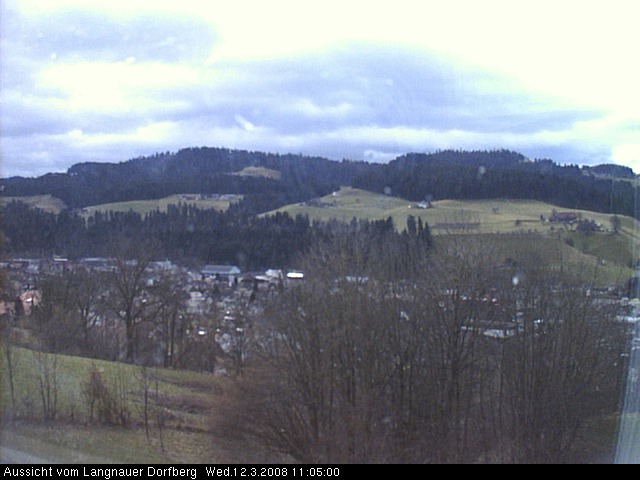 Webcam-Bild: Aussicht vom Dorfberg in Langnau 20080312-110500