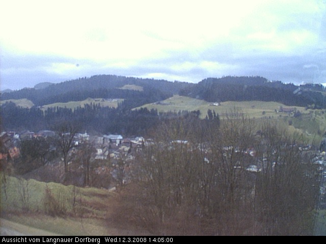 Webcam-Bild: Aussicht vom Dorfberg in Langnau 20080312-140500