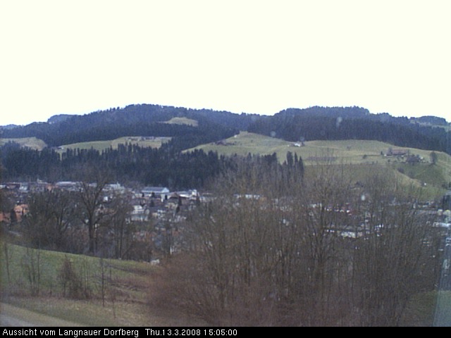 Webcam-Bild: Aussicht vom Dorfberg in Langnau 20080313-150500
