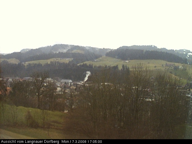 Webcam-Bild: Aussicht vom Dorfberg in Langnau 20080317-170500