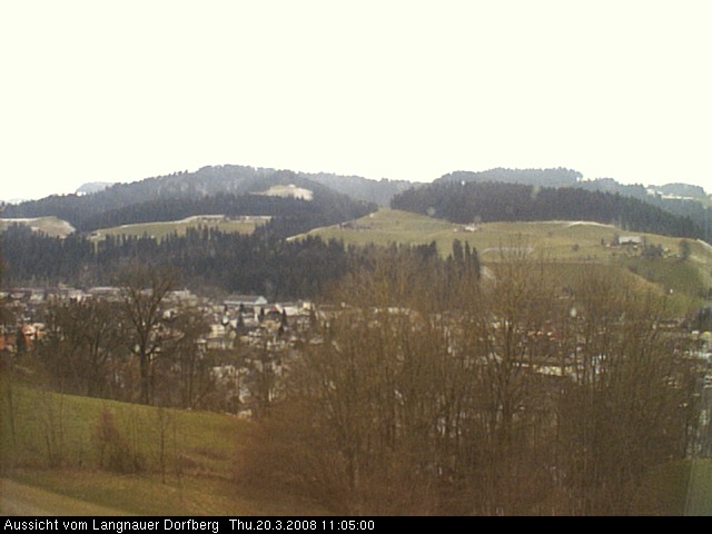 Webcam-Bild: Aussicht vom Dorfberg in Langnau 20080320-110500
