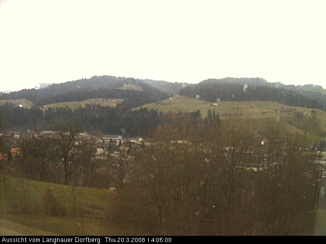 Webcam-Bild: Aussicht vom Dorfberg in Langnau 20080320-140500