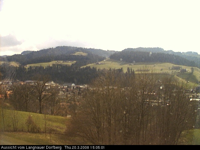 Webcam-Bild: Aussicht vom Dorfberg in Langnau 20080320-150500