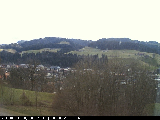 Webcam-Bild: Aussicht vom Dorfberg in Langnau 20080320-160500
