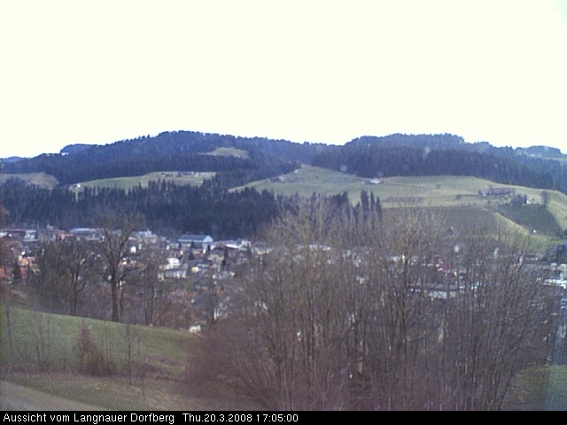 Webcam-Bild: Aussicht vom Dorfberg in Langnau 20080320-170500