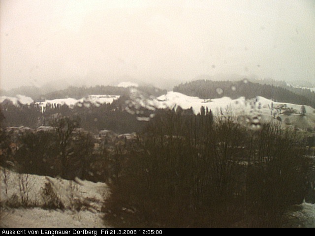 Webcam-Bild: Aussicht vom Dorfberg in Langnau 20080321-120500