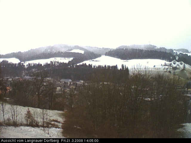Webcam-Bild: Aussicht vom Dorfberg in Langnau 20080321-140500
