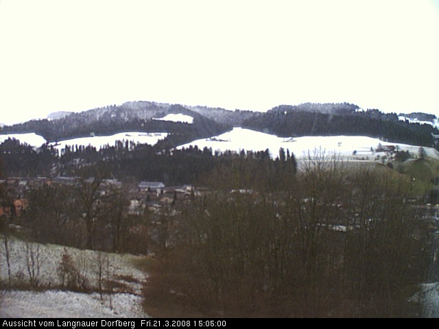 Webcam-Bild: Aussicht vom Dorfberg in Langnau 20080321-150500