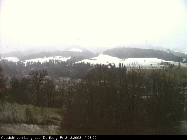 Webcam-Bild: Aussicht vom Dorfberg in Langnau 20080321-170500
