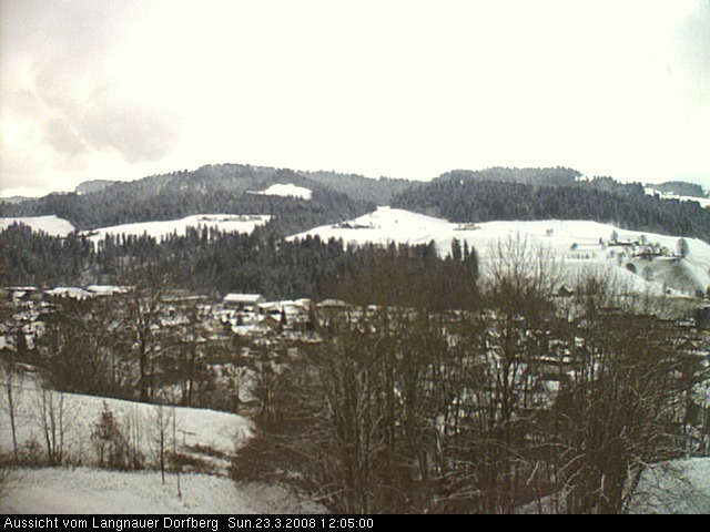 Webcam-Bild: Aussicht vom Dorfberg in Langnau 20080323-120500