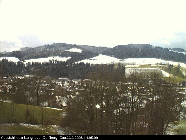 Webcam-Bild: Aussicht vom Dorfberg in Langnau 20080323-140500