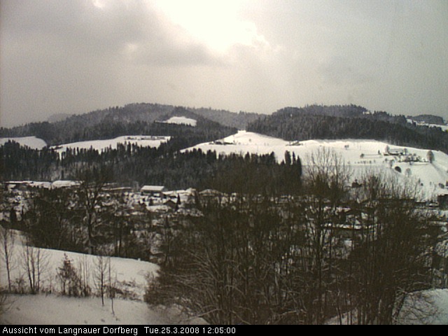 Webcam-Bild: Aussicht vom Dorfberg in Langnau 20080325-120500