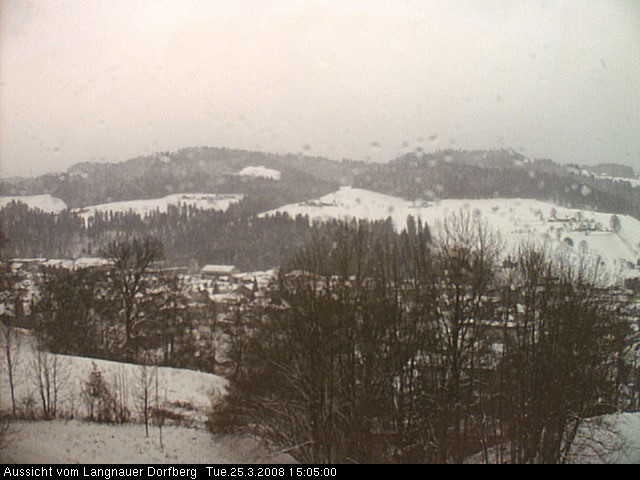 Webcam-Bild: Aussicht vom Dorfberg in Langnau 20080325-150500