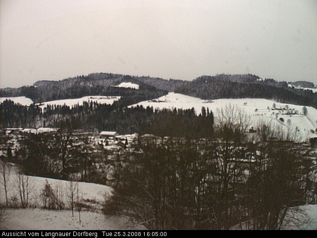 Webcam-Bild: Aussicht vom Dorfberg in Langnau 20080325-160500