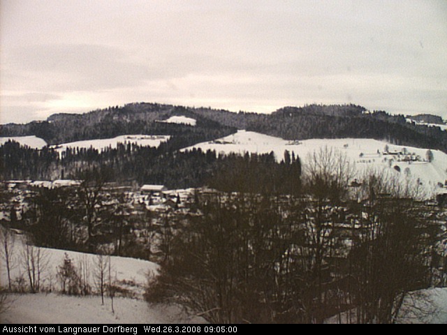 Webcam-Bild: Aussicht vom Dorfberg in Langnau 20080326-090500