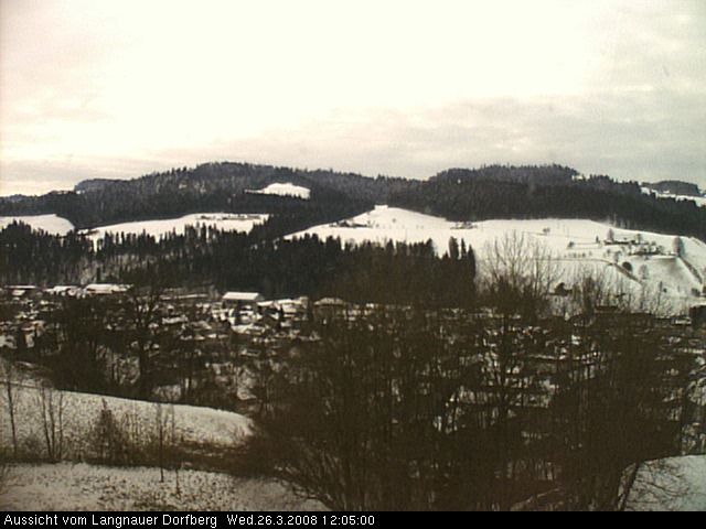 Webcam-Bild: Aussicht vom Dorfberg in Langnau 20080326-120500