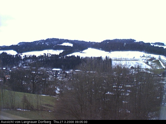 Webcam-Bild: Aussicht vom Dorfberg in Langnau 20080327-090500