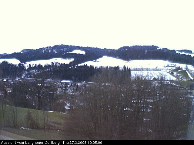 Webcam-Bild: Aussicht vom Dorfberg in Langnau 20080327-100500