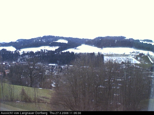 Webcam-Bild: Aussicht vom Dorfberg in Langnau 20080327-110500