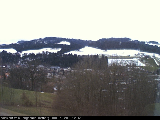 Webcam-Bild: Aussicht vom Dorfberg in Langnau 20080327-120500